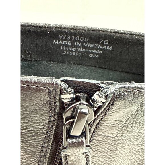 Cole Haan Nala Women's Bootie Ankle Boot Black Leather Heeled Western Size 7 NEW - Picture 9 of 10